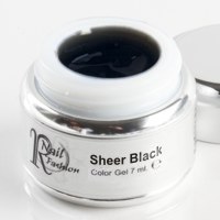 Sheer Gel Black 7 ml.